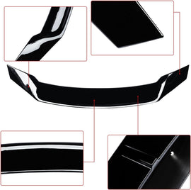 NINTE Rear Spoiler for 2021 2022 2023 2024 KIA K5 LX LXS GT EX KDM R Style Duckbill Trunk Spoiler Gloss Black - NINTE