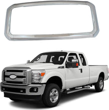 Cargar imagen en el visor de la galería, NINTE Grill Covers for Ford F-250 F-350 F-450 F-550 Super Duty 2011-2016, ABS Front Bumper Hood Grille Cover - 4pcs（NOT the Replacement）