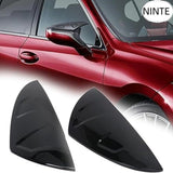 NINTE For 2019-2024 LEXUS IS ES RC LS UX M STYLE MIRROR COVER CAPS GLOSS BLACK REPLACEMENT