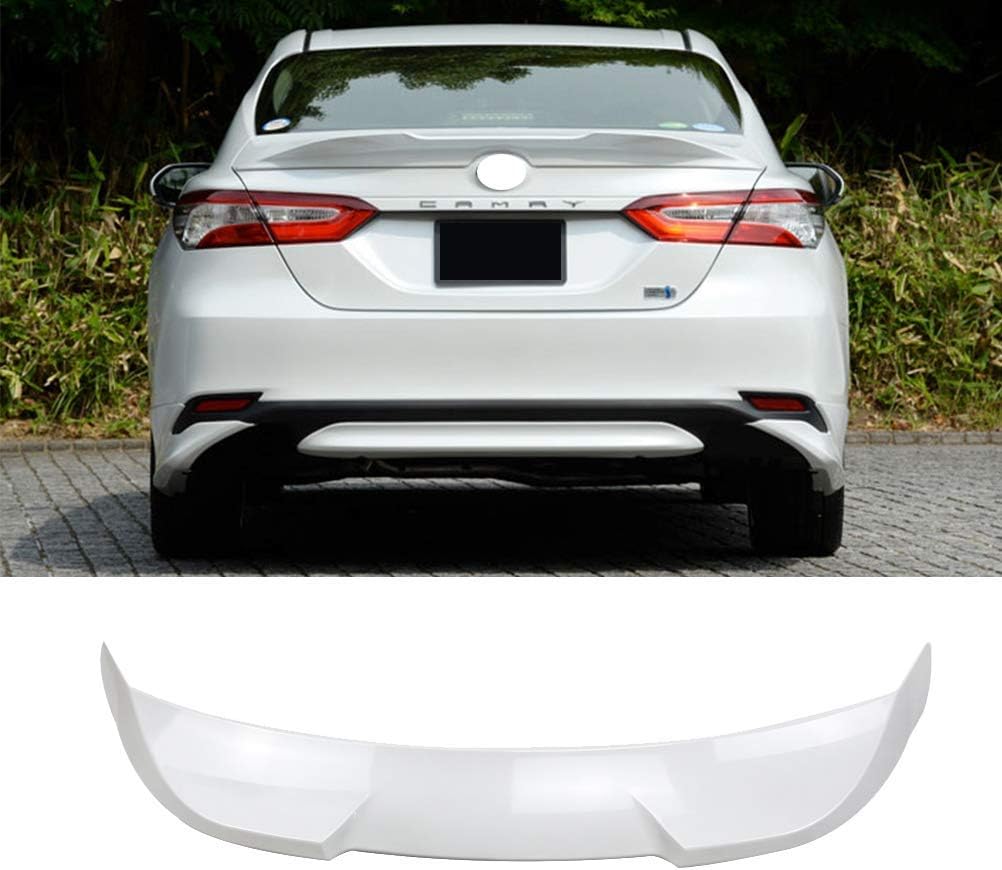 NINTE for Camary Rear Spoiler Fit for 2018-2024 Toyota Camary SE XSE LE XLE M4 Trunk Wing ABS Painted TDR-Style Rear Trunk Wing Accessories Exterior