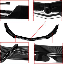 Load image into Gallery viewer, NINTE For 2016-2024 Chevrolet Malibu Front Lip ABS 3PCs Front Bumper Splitters