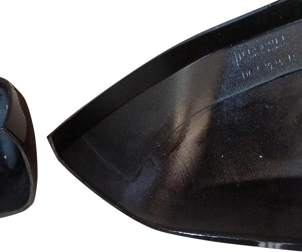 NINTE Tape - On Overlay Mirror Cover For Ford 2015 - 2024 Mustang GT/Ecoboost Mirror COVERS Without Turn Signal ABS Painted Gloss Black (NOT the Replacement) - NINTE