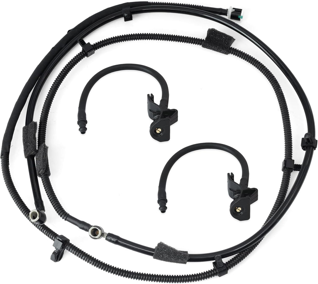 NINTE For Ford Explorer 2011 -2015 Windshield Washer Hose and Wiper Nozzle BB5Z-17A605-A AR3Z-17603-A - NINTE
