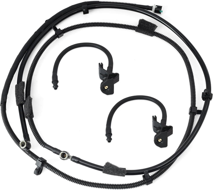 NINTE For Ford Explorer 2011 -2015 Windshield Washer Hose and Wiper Nozzle BB5Z-17A605-A AR3Z-17603-A - NINTE
