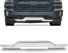 Cargar imagen en el visor de la galería, NINTE Front Lower Bumper Skid Plate Compatible with 2016-2019 Chevy Chevrolet Silverado 1500 23243083 GM1044128 Bumper Valance Panel Cover Impact Face Bar Chrome