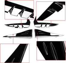 Load image into Gallery viewer, NINTE for Toyota BRZ &amp; Subaru GR 86 2022 - 2025Side Skirts Side Splitter Winglets &amp; Front Fender Side Air Flow Vent Trim Gloss Black ABS Painted 4PCS Decoration - NINTE