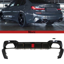 Charger l'image dans la galerie, NINTE Rear Diffuser For 2019 - 2022 BMW 3 Series G20 M Sport 330i 340i 320i 330e M340i Rear Bumper Lip - NINTE