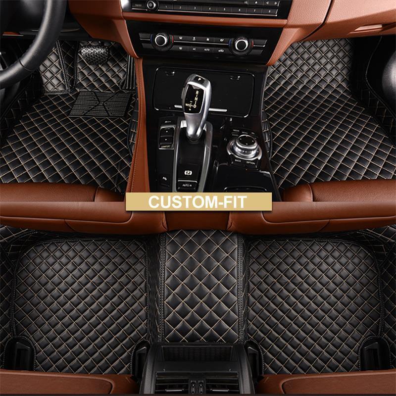NINTE Lexus ES Custom 3D Covered Leather Carpet Floor Mats - NINTE
