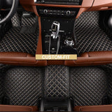 NINTE Floor Mat for 2013-2015 Lexus ES Custom 3D Covered Leather Carpet Mats