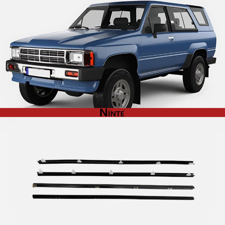 NINTE For Door Window Weatherstrips Belt Seal Moulding Trim For Toyota Pickup LN50 1984 - 1989 - NINTE