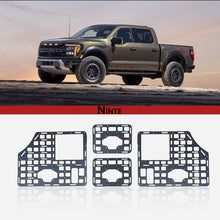 Load image into Gallery viewer, NINTE Side Bed Panel For 2015 - 2025 Ford F150 Side Molle Panel 5.5FT Truck Bed Panel Rear Cargo Storage Shelf for 2024 Ford F - 150 Accessories - NINTE