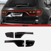 Load image into Gallery viewer, NINTE  Tail Light Lamp Cover Guard Trim For Dodge Durango 14+ Accessories Smoked Black