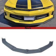 Load image into Gallery viewer, NINTE Front Lip for 2016 - 2021 Chevrolet Camaro SS / 19 - 21 LS LT RS 3 Pieces Front Bumper Lip Spoiler Splitters - NINTE