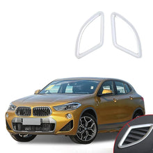 Cargar imagen en el visor de la galería, Ninte BMW X2 2018 ABS Plating Style Dashboard AC Outlet Vent Cover - NINTE