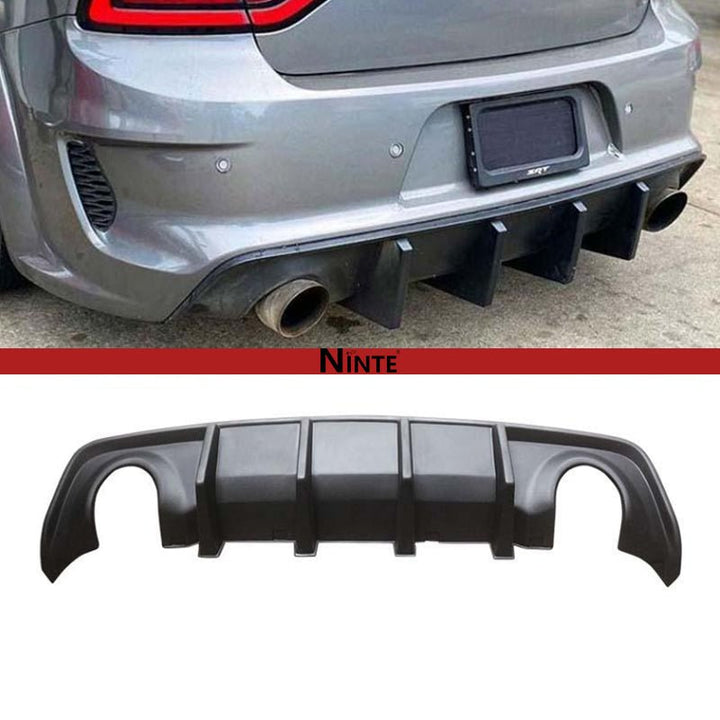 NINTE Rear Diffuser For 2020 - 2023 Dodge Charger Widebody Rear Bumper Lip - NINTE