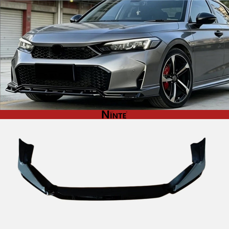NINTE  front lip For 2025-26 Honda Civic 11th 2 Tone Yofer Front Bumper Lip Splitter