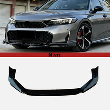 Laden Sie das Bild in den Galerie-Viewer, NINTE  front lip For 2025-26 Honda Civic 11th 2 Tone Yofer Front Bumper Lip Splitter