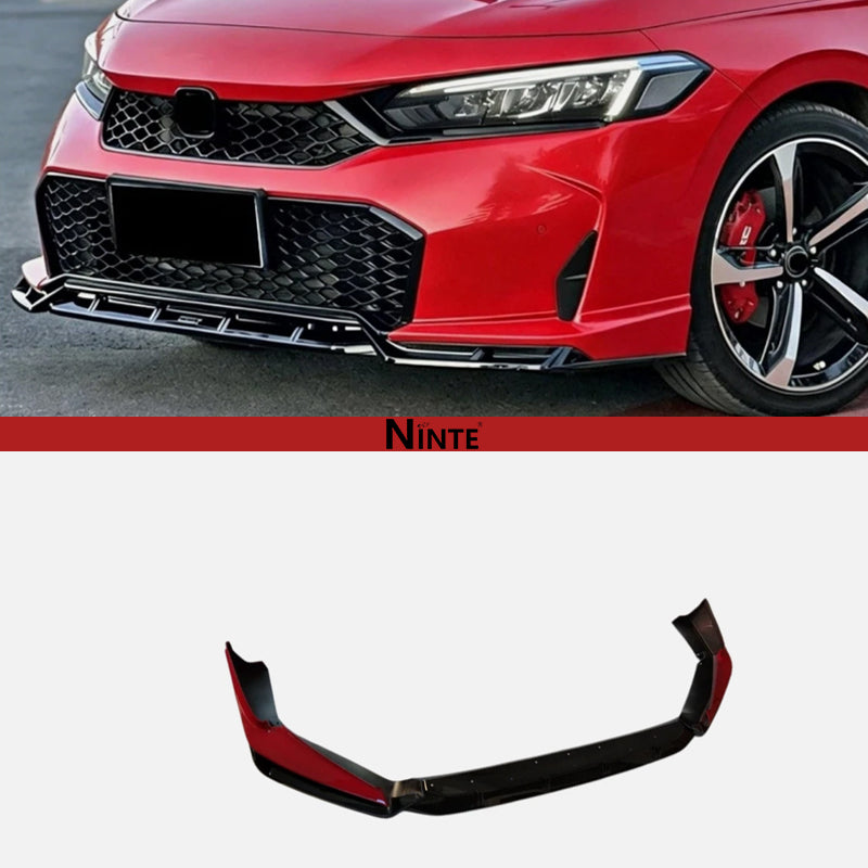NINTE  front lip For 2025-26 Honda Civic 11th 2 Tone Yofer Front Bumper Lip Splitter