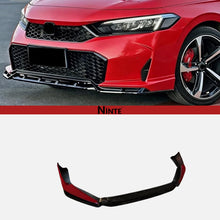 Laden Sie das Bild in den Galerie-Viewer, NINTE  front lip For 2025-26 Honda Civic 11th 2 Tone Yofer Front Bumper Lip Splitter