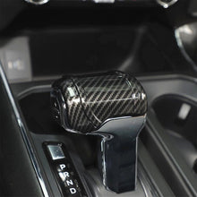 画像をギャラリービューアに読み込む, NINTE Gear Shift Knob Cover Trim For 21-23 Ford F150 F-150 ABS Carbon Fiber Look