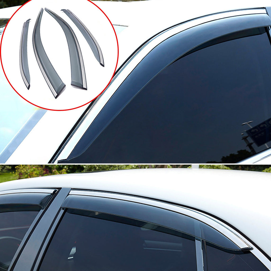 NINTE Sun Rain Deflector For 2013-2018 Subaru Forester