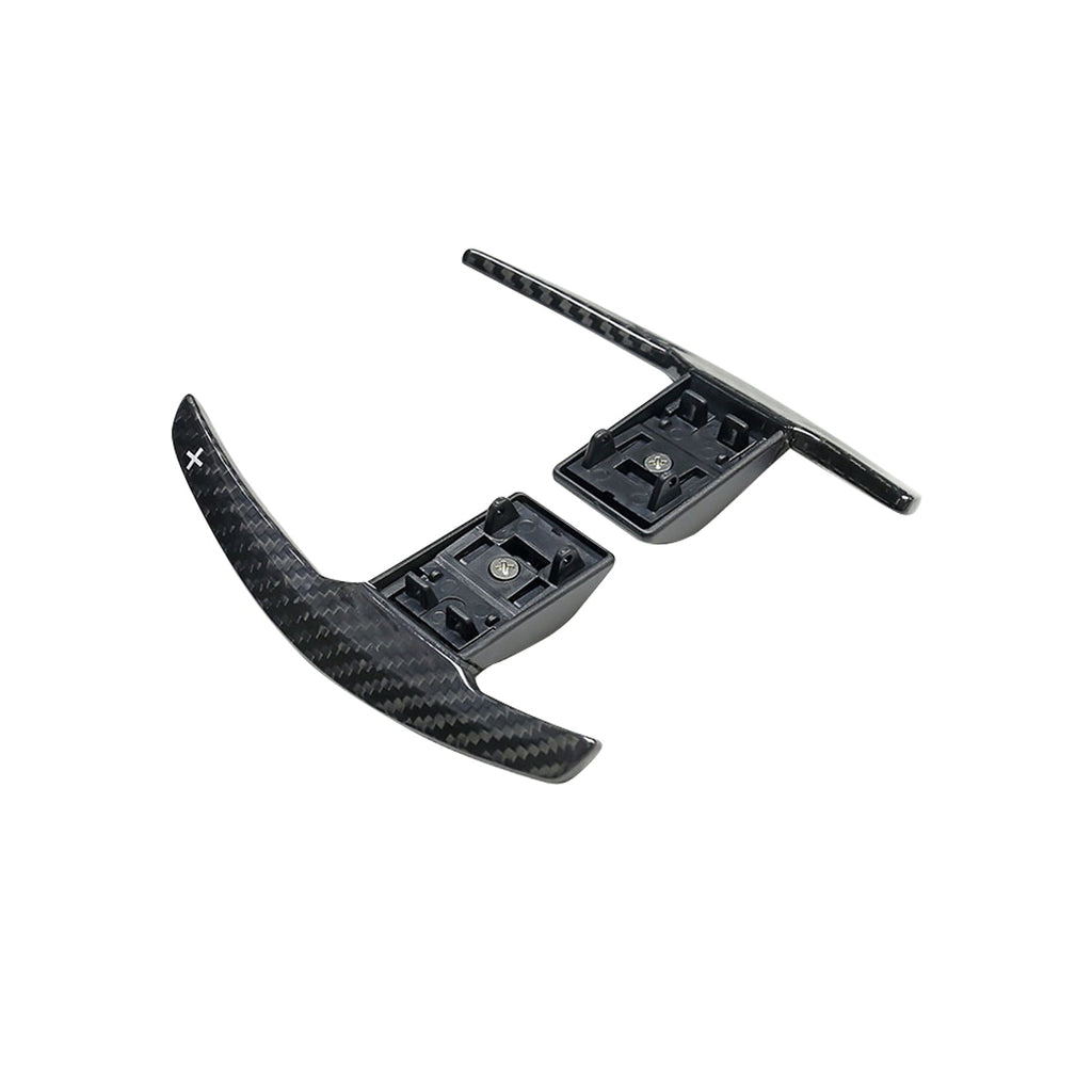 NINTE Steering Wheel Shift Paddles For BMW M3 M4 F30 F32 F80 F82 Carbon Fiber Paddle Replacement - NINTE