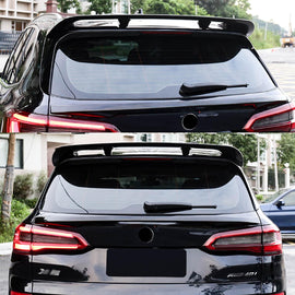 NINTE For 2019 - 2025 BMW X5 G05 Roof Spoiler Rear Trunk Wing Spoiler ABS Gloss Black - NINTE