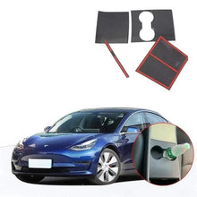 画像をギャラリービューアに読み込む, NINTE Tesla Model 3 2017-2019 Carbon Fiber Front Water Cup Holder Panel Cover - NINTE