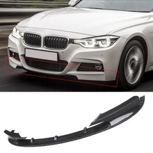 Cargar imagen en el visor de la galería, NINTE Front Bumper Lip For 2012-2018 BMW F30 3-Series M Tech Style ABS 2 Pieces