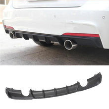 Laden Sie das Bild in den Galerie-Viewer, NINTE Rear Diffuser For 2012-2018 BMW 3 Series F30 M Sport Lower Bumper Diffuser Rear Lip Spoiler