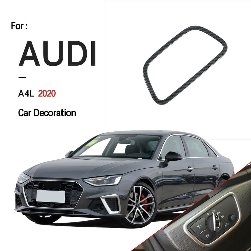 NINTE Front Headlight Lamp Adjustment Cover For Audi A4L 2020