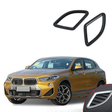 Cargar imagen en el visor de la galería, Ninte BMW X2 2018 ABS Plating Style Dashboard AC Outlet Vent Cover - NINTE