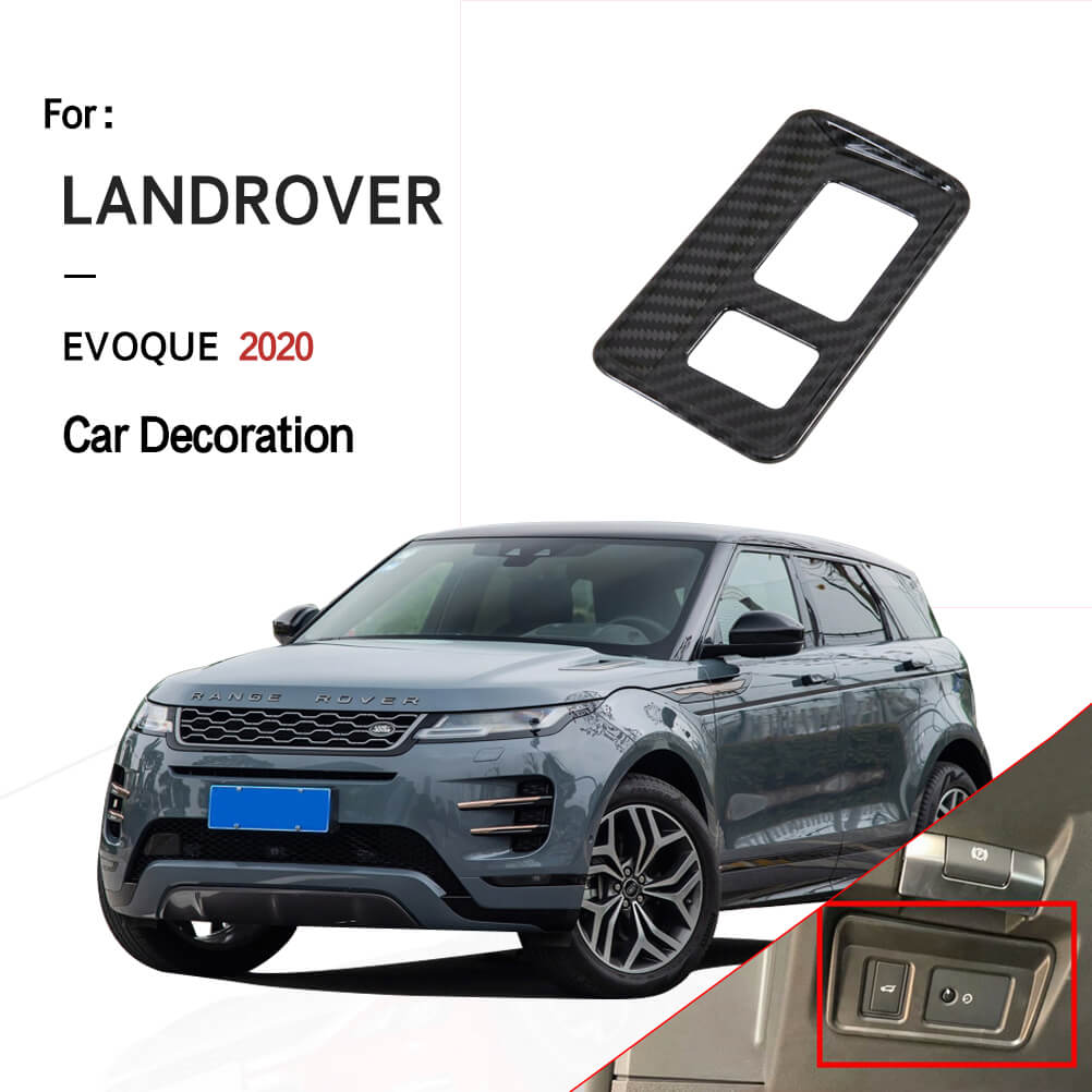 NINTE Front Headlight Adjustment Panel Cover for Land Rover Range Rover Evoque 2020