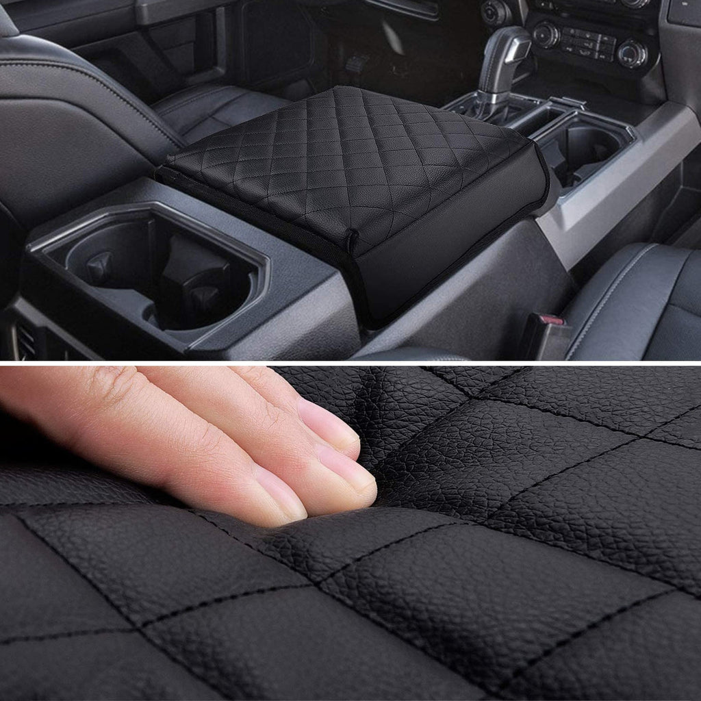 Ninte Console Armrest Cover For 2015-2020 Ford F150 Suns Automotive Customized Arm Rest Cushion Pad