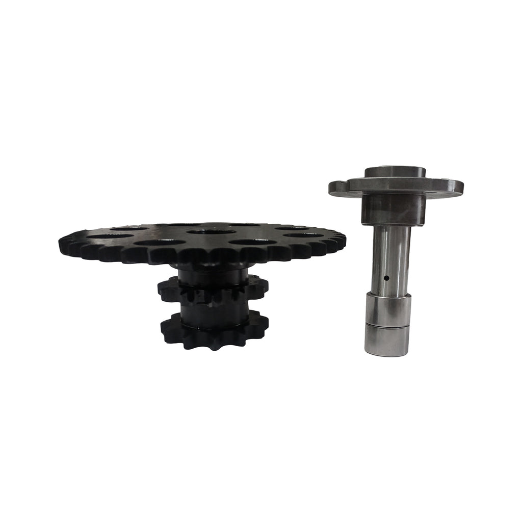 NINTE D76529 D64175 D124607 Chain Drive Sprocket Set Cluster Fits Case 1845C Skid Stee