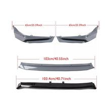Load image into Gallery viewer, NINTE Front Lip For 2022-2024 Honda Civic Sedan Hatch Yofer V3 Style 4 Piece