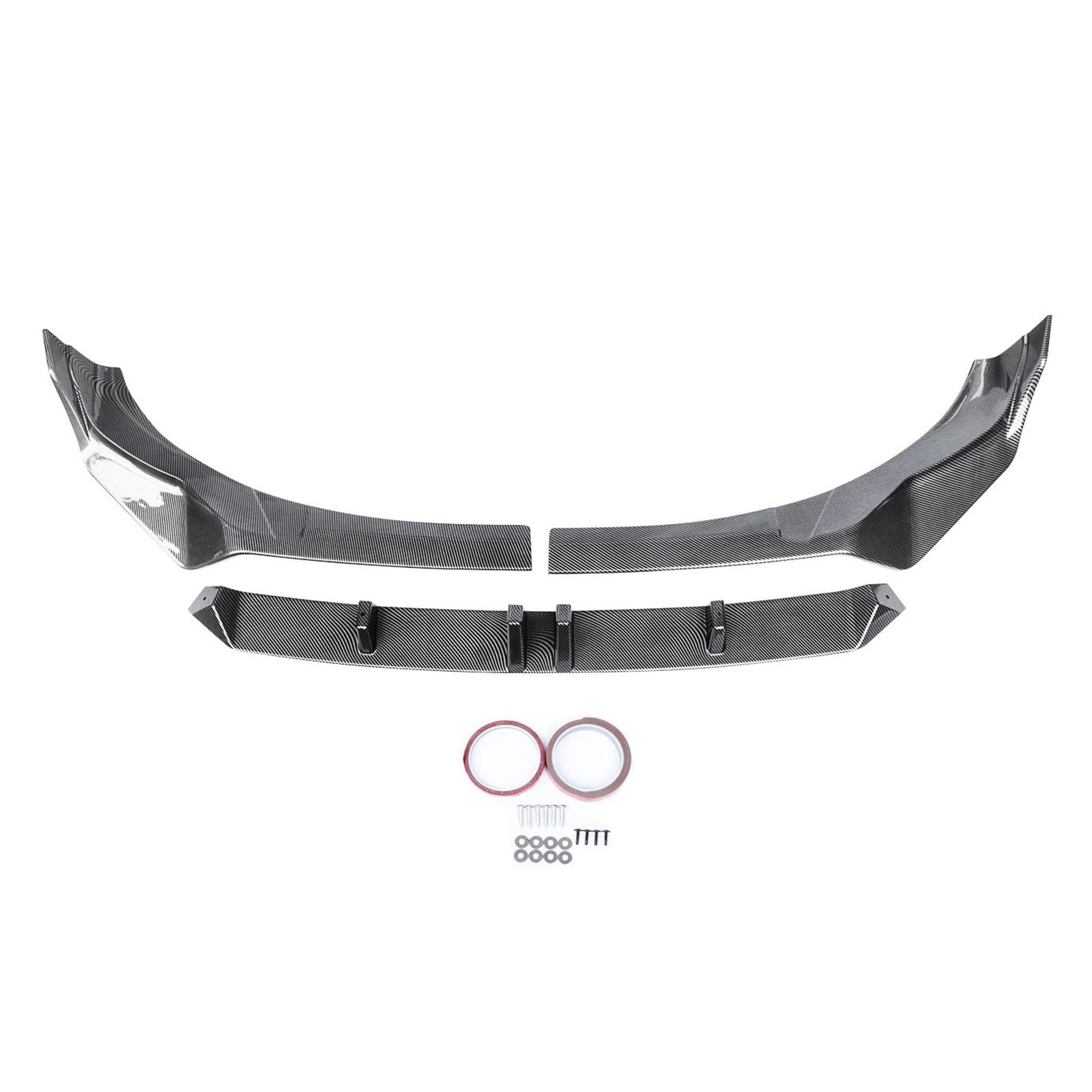 M40i Front Lip Splitter For 2022-2024 BMW X3 X4 M-Sport - Gloss Black ABS Bumper Lip Spoiler