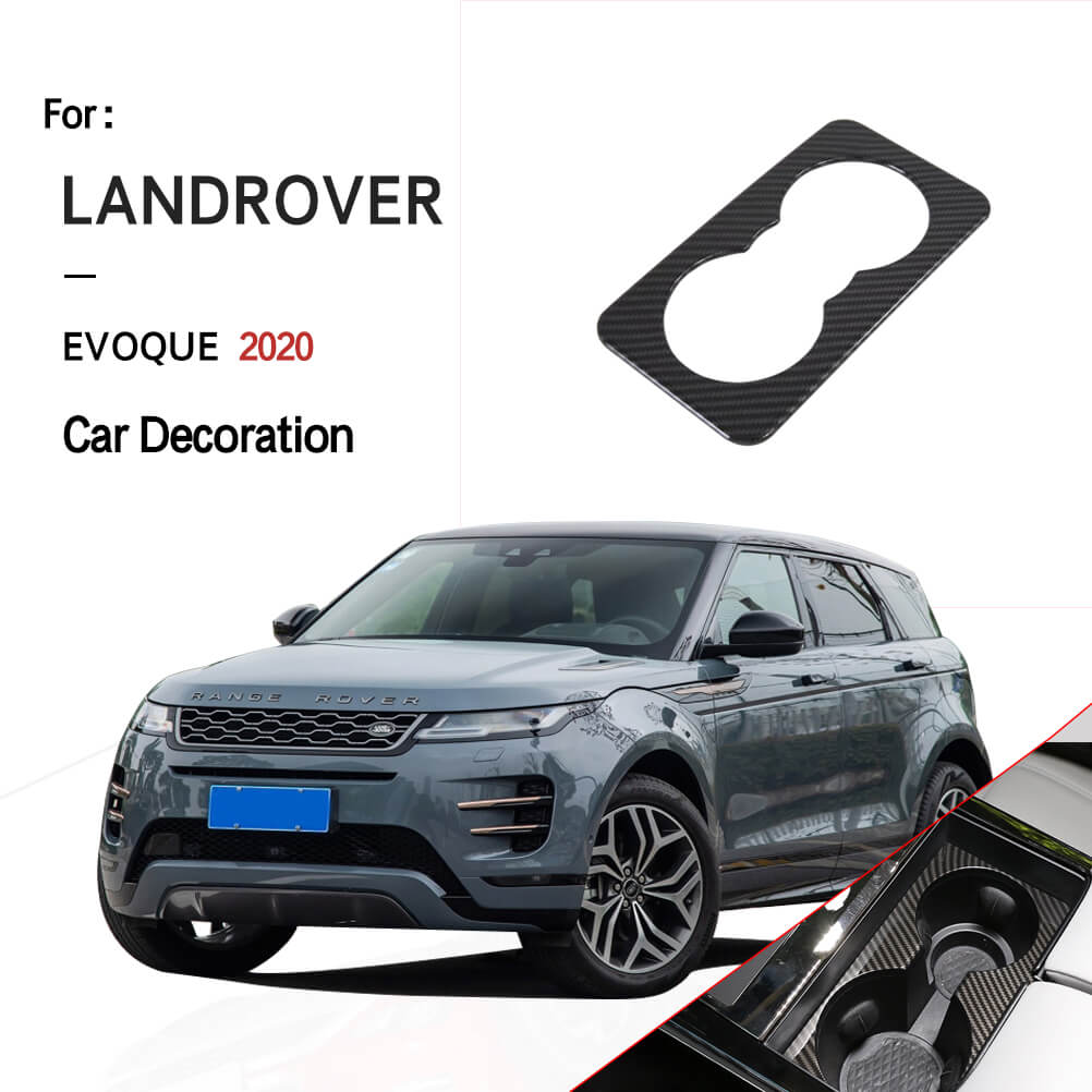 NINTE  Water Cup Holder Frame Cover for Land Rover Range Rover Evoque 2020