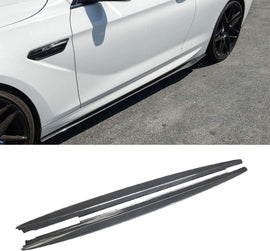 NINTE Side Skirts For 2017 - 2023 BMW 5 Series G30 G31 M Sport 540i Side Skirt Extension - NINTE