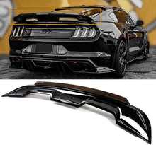 Cargar imagen en el visor de la galería, NINTE for Mustang Rear Spoiler Fit for 2015-2023 Ford Mustang Coupe EcoBoost GT V6 V8 Mach 1 Shelby Mustang High Rear Trunk Wing GT500 Style ABS Painted Accessories Exterior