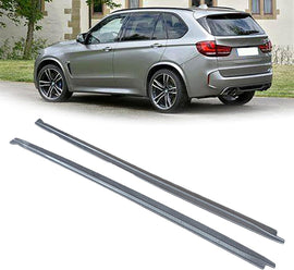 NINTE Side Skirts For 2014 - 2018 BMW 5 Series X5 F15 X6 F16 X5M F85 X6M F86 Rocker Panel Extension Lips MP Style - NINTE