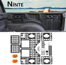 Load image into Gallery viewer, NINTE Side Bed Panel For 2015-2025 Ford F150 Side Molle Panel 5.5FT Truck Bed Panel Rear Cargo Storage Shelf for 2024 Ford F-150 Accessories