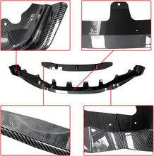 Cargar imagen en el visor de la galería, NINTE Front Lip for BMW F15 X5 M Sport 2014-2018 GT-Style Front Bumper Lip ABS Front Splitter Air Dam Spoiler Protector