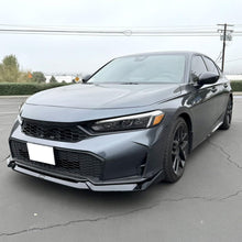 Load image into Gallery viewer, NINTE For 2025 UP Civic 11.5th Gen Yofer Style Front Lip Front Bumper Chin Lip Spoiler Splitter Kit Gloss Black