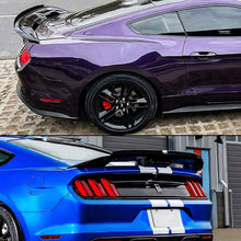 Charger l&#39;image dans la galerie, NINTE for Mustang Rear Spoiler Fit for 2015-2023 Ford Mustang Coupe EcoBoost GT V6 V8 Mach 1 Shelby Mustang High Rear Trunk Wing GT500 Style ABS Painted Accessories Exterior