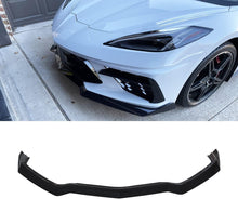 Charger l&#39;image dans la galerie, NINTE for C8 Corvette Front Lip Compatible with 2020 2021 2022 2023 2024 2025 Chevy Corvette C8 GM 5VM Style ABS Painted Front Bumper Bodykit Spoiler Splitter