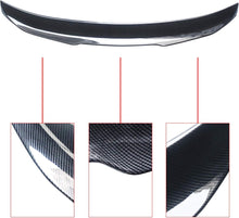 Load image into Gallery viewer, NINTE For 2014-2024 Infiniti Q50 PSM Style Rear Spoiler ABS Trunk Spoiler Wing Splitter