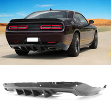 画像をギャラリービューアに読み込む, NINTE For 2015-2023 Dodge Challenger  Rear Diffuser Lip ABS Carbon Fiber Look