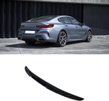 NINTE for 2018-2024 BMW 8-Series G16 Gran Coupe Rear Spoiler F93 M8 Wickbill Gloss Black