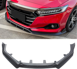 NINTE For 2021 - 2022 Honda Accord ABS 3Pcs Front Lip Front Bumper Lip Splitters - NINTE